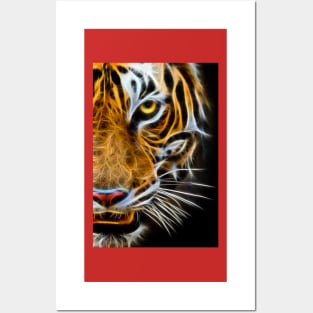 Wild Tiger Look At You Posters and Art